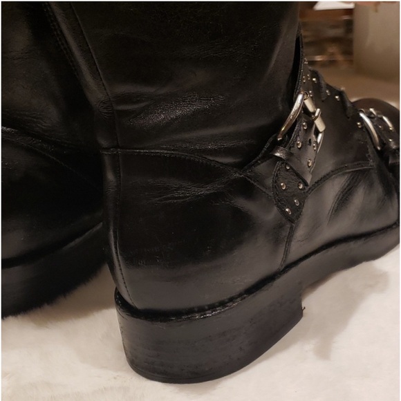 GUC Napoleoni Studded Combat Boots - Picture 6 of 16